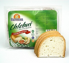 Chleb ''Chlebuś'' bezglutenowy niskobiałkowy PKU - 250g BALVITEN