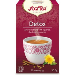 HERBATKA DETOX BIO (17 x 1,8 g) 30,6 g - YOGI TEA
