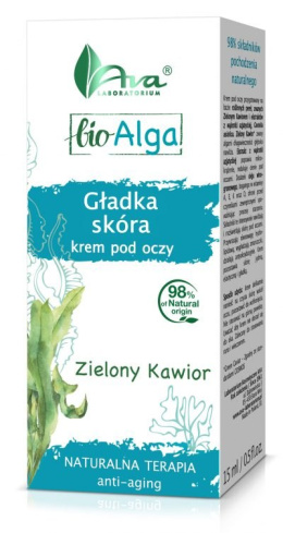 Bio Alga krem pod oczy – Gładka skóra 15 ml AVA