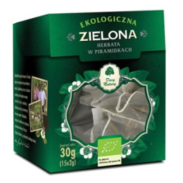HERBATA ZIELONA CEJLOŃSKA PIRAMIDKI BIO (15 x 2 g) 30 g