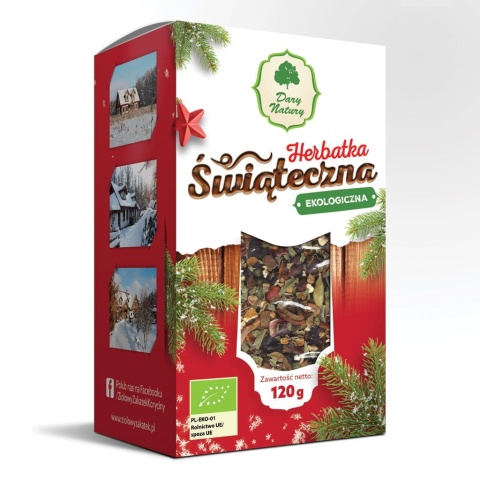 Herbatka Świąteczna EKO 120g DARY NATURY
