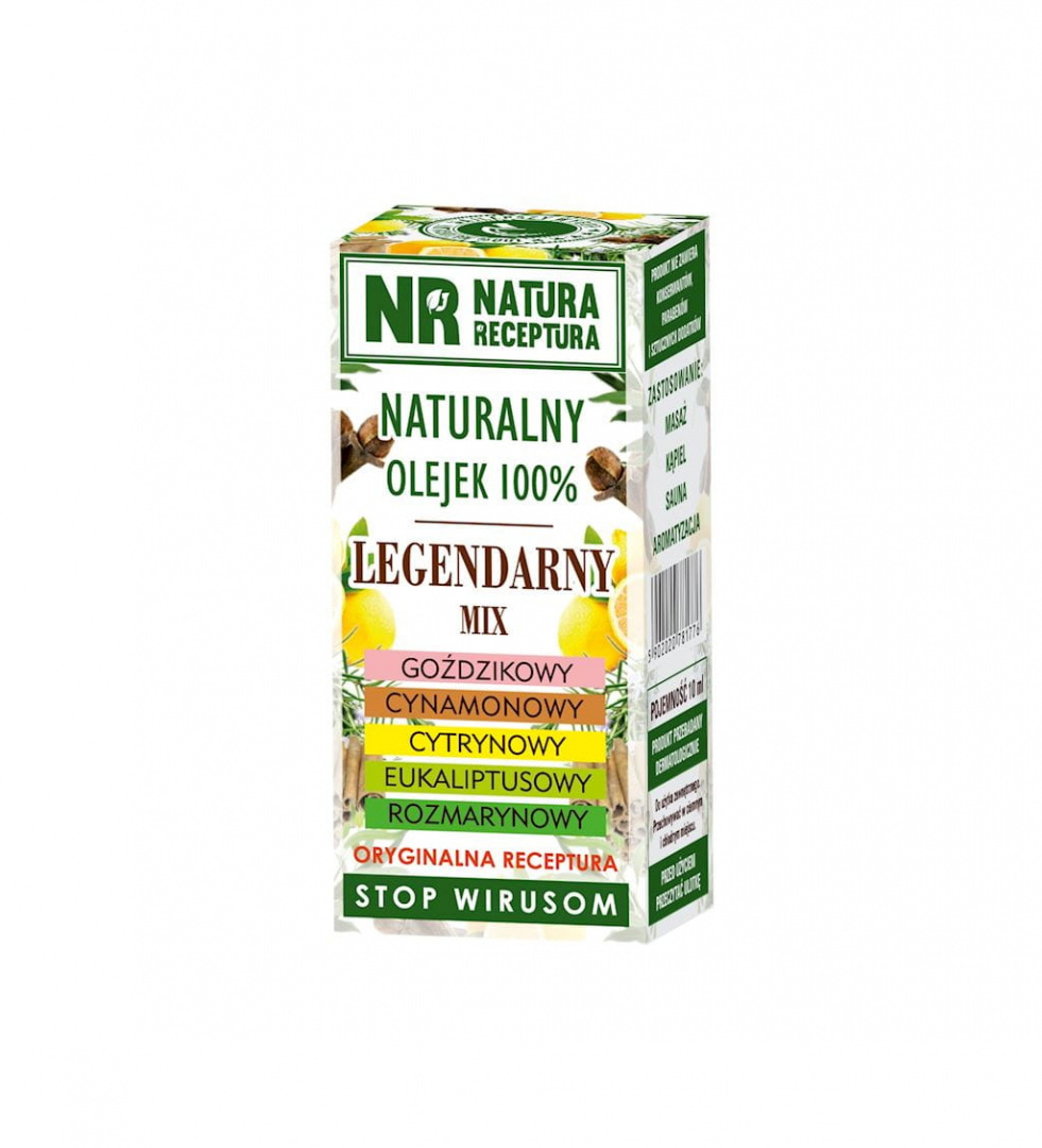 Olejek naturalny 100% - Legendarny mix - stop wirusom 10ml