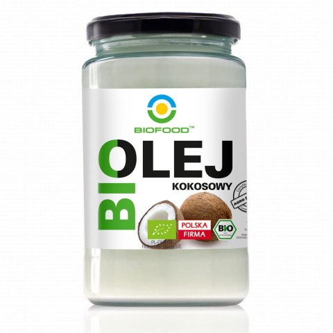 Olej kokosowy bezwonny bio 670ml BIO FOOD