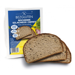 Chleb bochenek szlachecki ciemny bezglutenowy 260g BEZGLUTEN