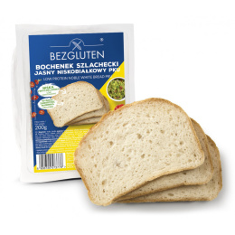 Chleb bochenek szlachecki jasny bezglutenowy niskobiałkowy PKU BEZGLUTEN