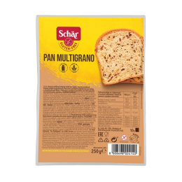 Chleb wieloziarnisty Pan Multigrano bezglutenowy 250g