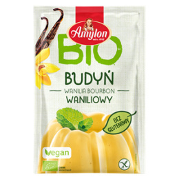 BUDYŃ WANILIOWY BEZGLUTENOWY BIO 40 g AMYLON