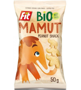 Chrupki kukurydziane o smaku orzechowym BEZGLUTENOWE BIO 50 g Bio Mamut