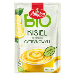 KISIEL INSTANT O SMAKU CYTRYNOWYM BEZGLUTENOWY BIO 30 g - AMYLON