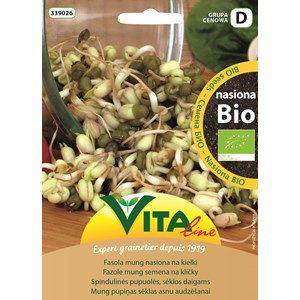 NASIONA FASOLI MUNG BIO NA KIEŁKI 30 g - VITA LINE