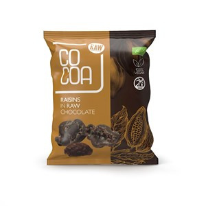 RODZYNKI W SUROWEJ CZEKOLADZIE BIO 70 g COCOA