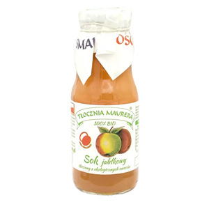 SOK JABŁKOWY NFC BEZ CUKRU BIO 300 ml - TŁOCZNIA MAURERA