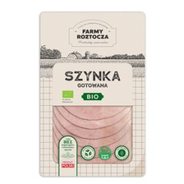 SZYNKA GOTOWANA PLASTRY BIO 100 g - FARMY ROZTOCZA