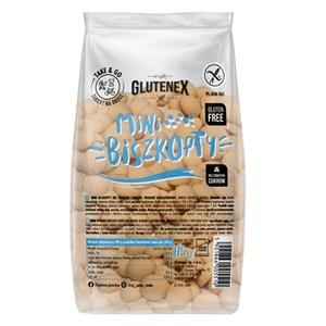 BISZKOPTY MINI BEZ DODATKU CUKRÓW BEZGLUTENOWE 85 g - GLUTENEX