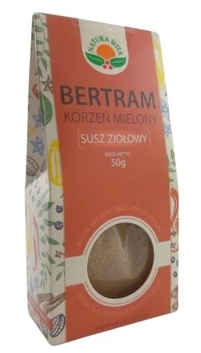 Bertram korzeń mielony − 50 g NATUR-VIT