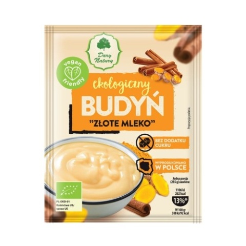 Budyń „złote mleko” EKO 40 g DARY NATURY
