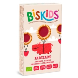 CIASTECZKA Z NADZIENIEM TRUSKAWKOWYM MARGARETKI BIO 100 g - BISKIDS