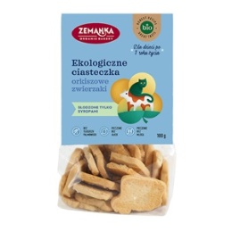 CIASTKA ORKISZOWE ZWIERZAKI BIO 100 g - ZEMANKA