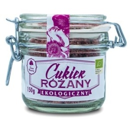 CUKIER RÓŻANY BIO 150 g DARY NATURY
