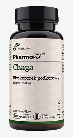 Chaga 400 mg 90 kaps PHARMOVIT