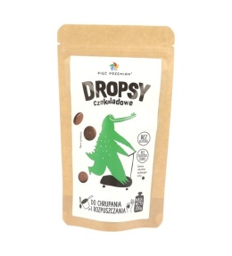 DROPSY CZEKOLADOWE BEZ DODATKU CUKRÓW BEZGLUTENOWE 200 g - PIĘĆ PRZEMIAN