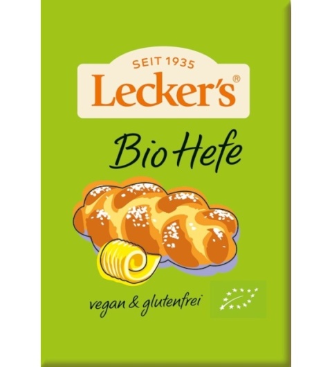DROŻDŻE SUCHE BEZGLUTENOWE BIO 9 G LECKER`S