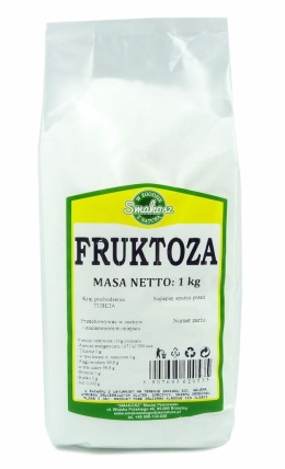Fruktoza krystaliczna 1kg SMAKOSZ