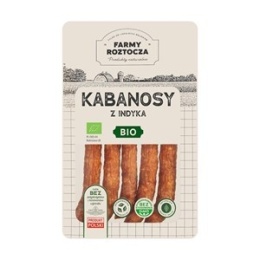 KABANOSY Z INDYKA BIO 150 g - FARMY ROZTOCZA