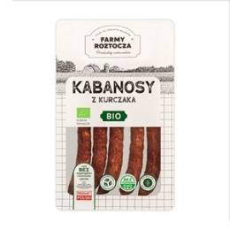 KABANOSY Z KURCZAKA BIO 150 g - FARMY ROZTOCZA