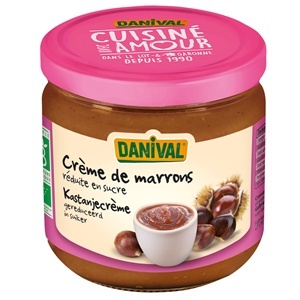 KREM Z KASZTANÓW JADALNYCH BIO 380 g DANIVAL