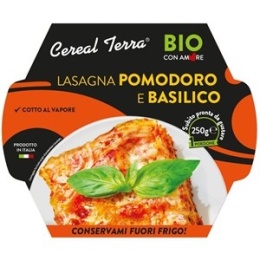 LASAGNE Z POMIDORAMI I BAZYLIĄ BIO 250 g - CEREAL TERRA
