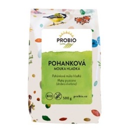 MĄKA GRYCZANA JASNA BEZGLUTENOWA BIO 500 g - PROBIO