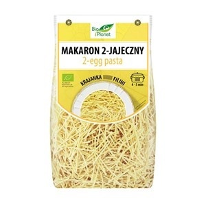 MAKARON (2-JAJECZNY) KRAJANKA BIO 250 g BIO PLANET