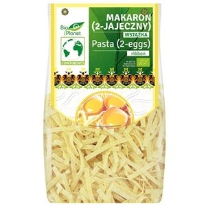 MAKARON (2-JAJECZNY) WSTĄŻKA BIO 250 g BIO PLANET
