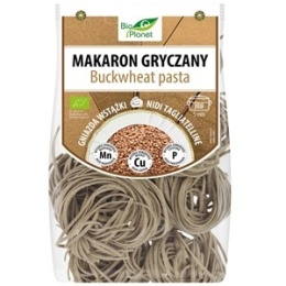 MAKARON (GRYCZANY) GNIAZDA WSTĄŻKI BIO 250 g BIO PLANET