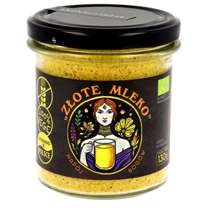 MIESZANKA PRZYPRAW "ZŁOTE MLEKO" BEZGLUTENOWA BIO 130 g - PIĘĆ PRZEMIAN