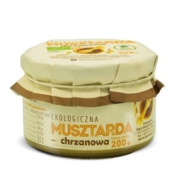 Musztarda chrzanowa EKO 200 g DARY NATURY