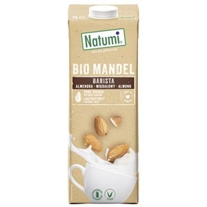 NAPÓJ MIGDAŁOWY BARISTA NIE ZAWIERA CUKRÓW BIO 1 L - NATUMI