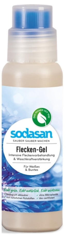 ODPLAMIACZ ZE SZCZOTECZKĄ BIO 200 ML SODASAN