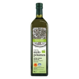 OLIWA Z OLIWEK EXTRA VIRGIN PDO KRETA BIO 1 L - MYLOPOTAMOS