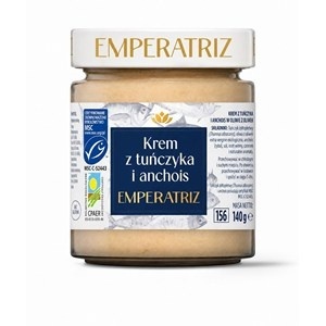 PASTA Z TUŃCZYKA BIAŁEGO I ANCHOIS MSC 140 g - EMPERATRIZ