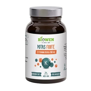 POTAS FORTE (1100 mg) BEZGLUTENOWY 100 KAPSUŁEK - BIOWEN