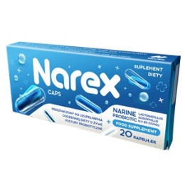 PROBIOTYK NARINE 20 KAPSUŁEK - NAREX