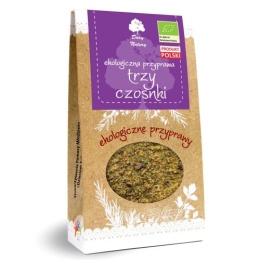 Przyprawa trzy czosnki BIO 50 g DARY NATURY