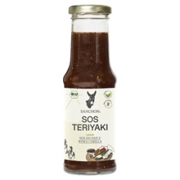 SOS SOJOWY SŁODKI TERIYAKI BEZGLUTENOWY BIO 210 ml - SANCHON