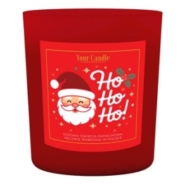 ŚWIECA SOJOWA ZAPACHOWA HOHOHO 180 ml - YOUR CANDLE