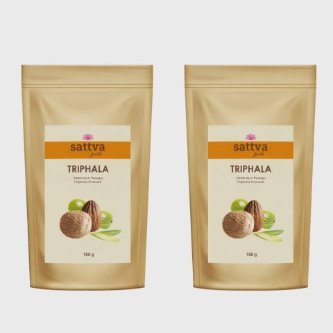 TRIPHALA W PROSZKU 2 x 100 g - SATTVA (FOODS)