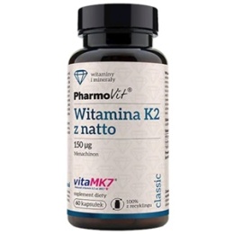 WITAMINA K2 (150 µg) BEZGLUTENOWA 60 KAPSUŁEK - PHARMOVIT