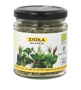 ZIOŁA WŁOSKIE BEZGLUTENOWE BIO 40 g - PIĘĆ PRZEMIAN